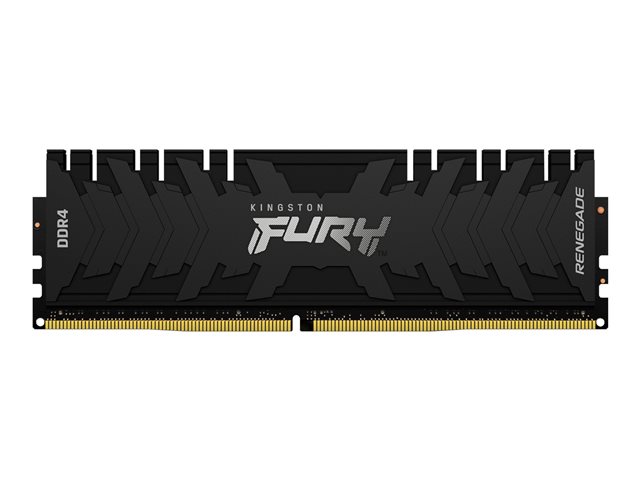Kingston FURY Renegade - DDR4 - module - 16 GB - DIMM 288-pin - 2666 MHz / PC4-21300 - CL13 - 1.35 V - unbuffered - non-ECC - black