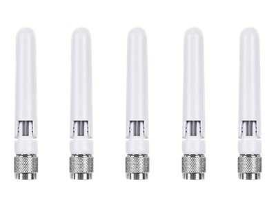 Cisco Meraki - Antenna - dipole - Wi-Fi - 3 dBi (for 2.4 GHz), 5.7 dBi (for 5 GHz) - omni-directional - indoor (pack of 6) - for Cisco Meraki MR53E