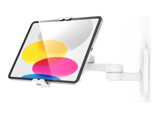 Compulocks Universal Tablet Cling Swing Wall Mount - Mounting kit (wall mount, swing arm) - for tablet - white