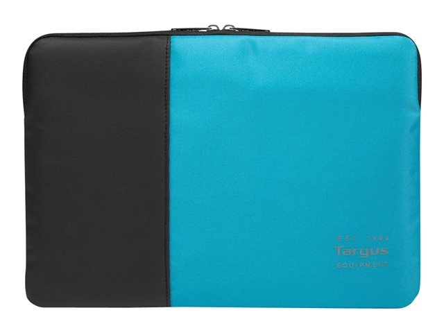 Targus Pulse Sleeve - Notebook sleeve - 12" - black, atoll blue