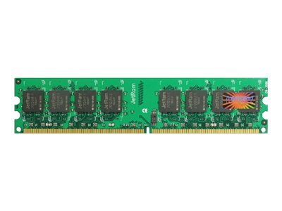 Transcend JetRAM - DDR - module - 1 GB - DIMM 184-PIN - 400 MHz / PC3200