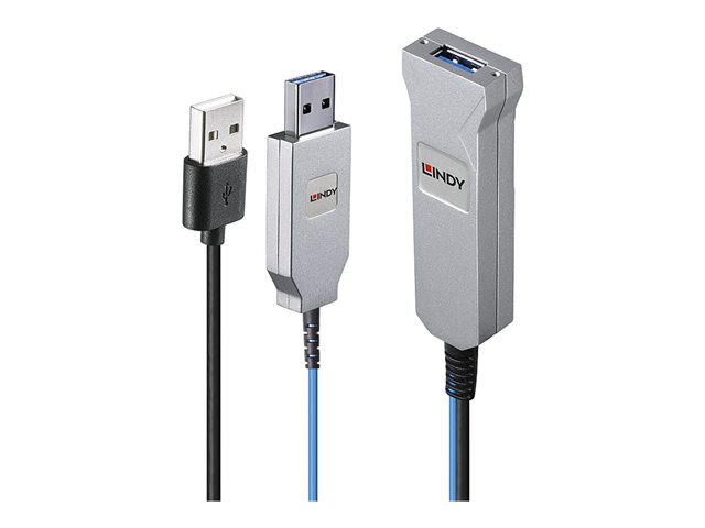 30M FIBRE OPTIC USB 3.0 CABLE TYPE A MALE TO TYPE A FEM