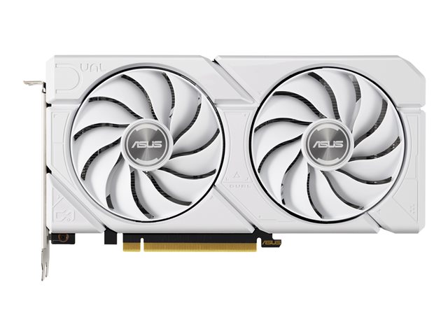 ASUS Dual GeForce RTX 4060 Ti EVO 8GB - OC Edition - graphics card - GeForce RTX 4060 Ti - 8 GB GDDR6 - PCIe 4.0 - 3 x DisplayPort, HDMI - white