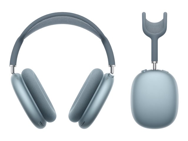 Apple AirPods Max - 2nd generation - headphones with mic - full size - Bluetooth - wireless - active noise cancelling - blue