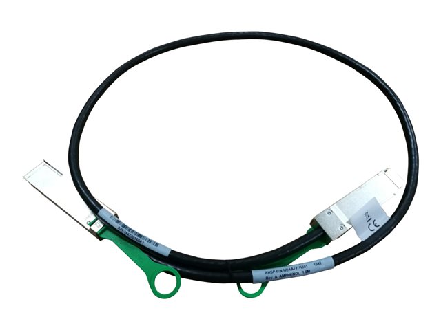 HPE X240 Direct Attach Copper Cable - 100GBase direct attach cable - 1 m