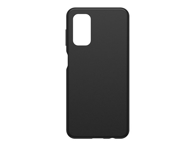 OtterBox React Series - Back cover for mobile phone - polycarbonate, synthetic rubber - black - for Samsung Galaxy A04s