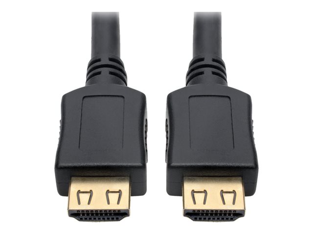 Eaton Tripp Lite Series High-Speed HDMI Cable, Gripping Connectors, 4K (M/M), Black, 20 ft. (6.09 m) - HDMI cable - 6.1 m