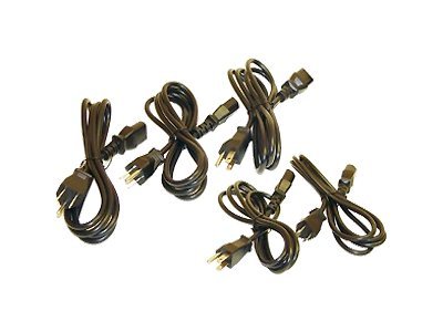 KIT POWER CORD U.S. 120V IEC320C13 (SET OF 5)