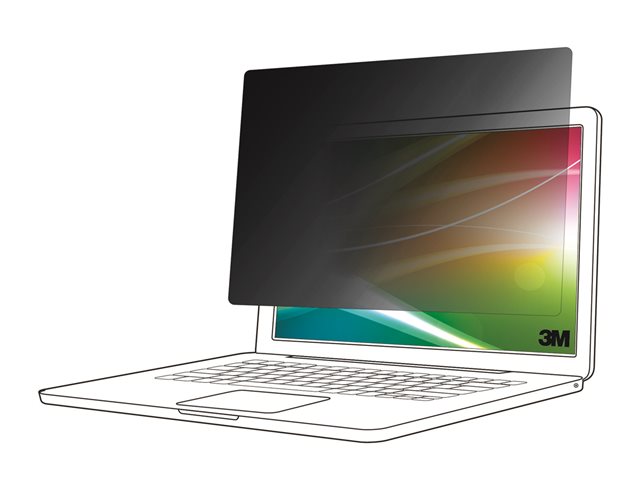 3M Bright Screen Privacy Filter - Notebook privacy filter (horizontal) - 16"