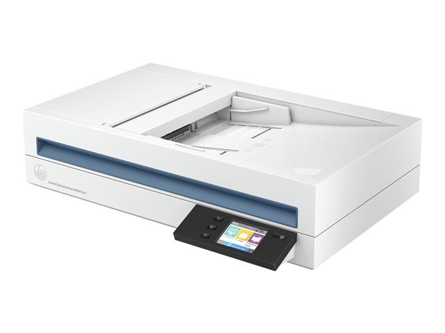 HP ScanJet Enterprise Flow N6600 fnw1 - Document scanner - Contact Image Sensor (CIS) - Duplex - A4/Legal - 600 dpi x 600 dpi - up to 50 ppm (mono) / up to 50 ppm (colour) - ADF (100 sheets) - up to 8000 scans per day - USB 3.0, Gigabit LAN, Wi-Fi(n)