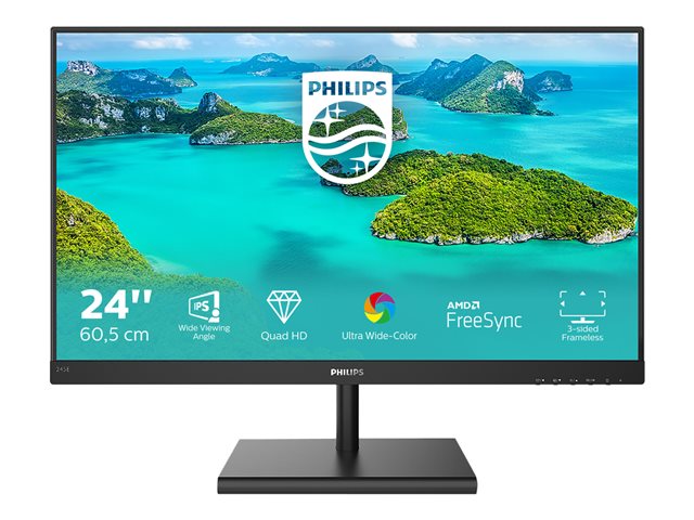 Philips E-line 245E1S - LED monitor - 24"