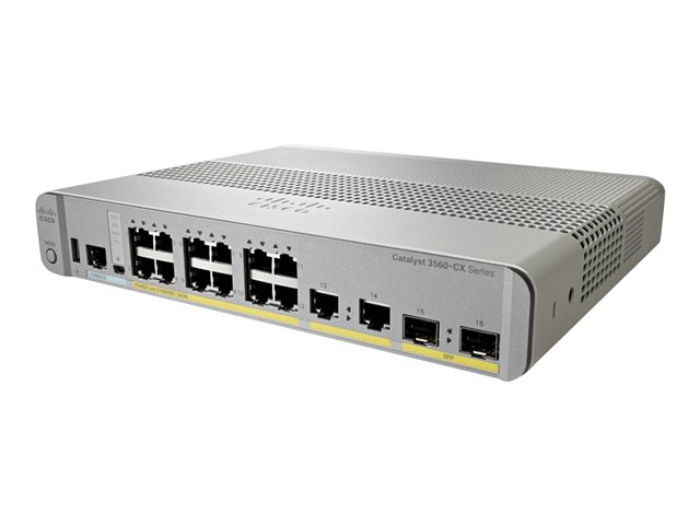 Cisco Catalyst 3560CX-8PC-S - switch - 8 ports - Managed
