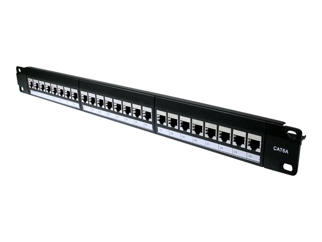 Cables Direct patch panel - 1U - 19"