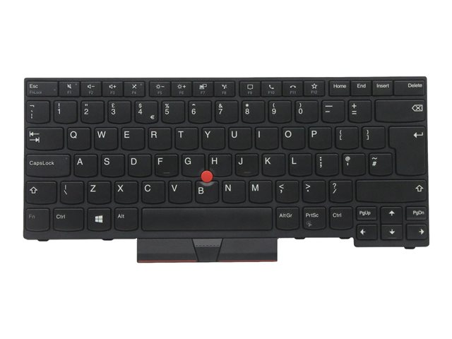 Chicony - notebook replacement keyboard - UK - black