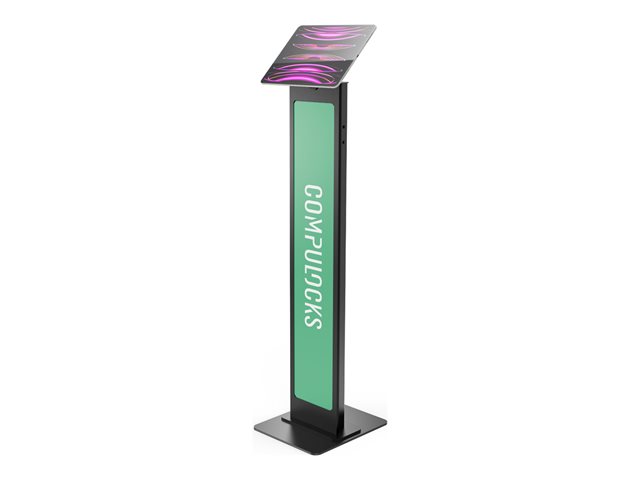 Compulocks Universal Tablet Invisible Mount Brandable Floor Stand stand - for notebook - black