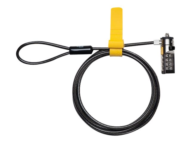 Kensington Preset Combination Laptop Lock - Notebook locking cable - silver - 1.8 m (pack of 25)
