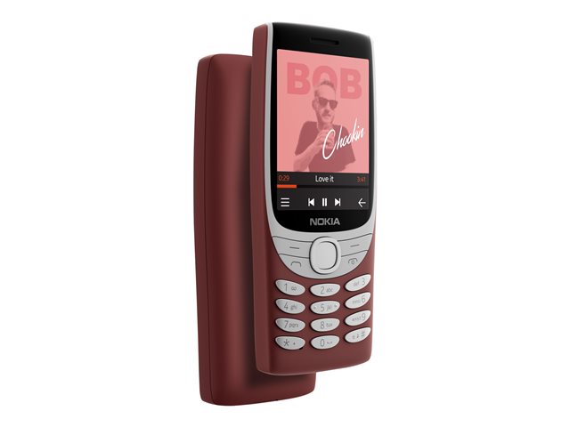 Nokia 8210 4G - red - 4G feature phone - 128 MB - GSM