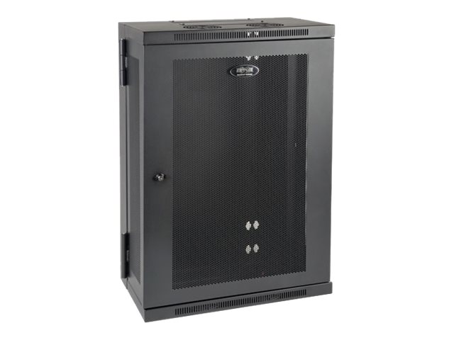 Eaton Tripp Lite Series 18U Wall Mount Rack Enclosure Server Cabinet Hinged Wallmount 13" Depth - rack - 18U