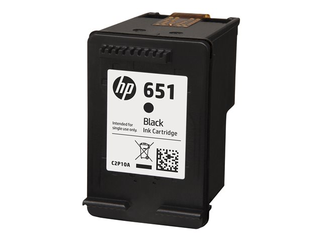 INK CARTRIDGE NO 651 BLACK HU