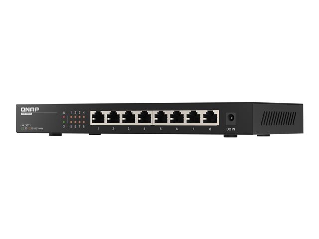 QNAP QSW-1108-8T - switch - 8 ports - unmanaged