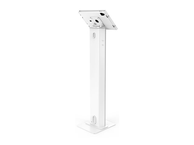 Compulocks iPad Air M2 & M3 13", Apex Enclosure Brandable Floor Stand - White - Stand - for tablet - brandable - lockable - metal, polypropylene - white - screen size: 13" - mounting interface: 100 x 100 mm - floor-standing - for Apple 13-inch iPad Air (M