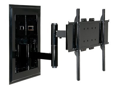Peerless In-Wall Mount IM760PU - enclosure - for flat panel - high-gloss black