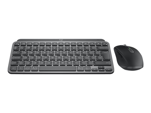 Logitech MX Keys Mini Combo for Business - keyboard and mouse set - QWERTY - UK - graphite Input Device