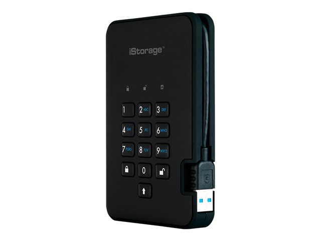 iStorage diskAshur² - hard drive - 2 TB - USB 3.1 Gen 1 - TAA Compliant