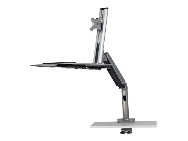 Eaton Tripp Lite Series WorkWise Desk-Mounted Workstation, Single Display mounting kit - for LCD display / keyboard - black