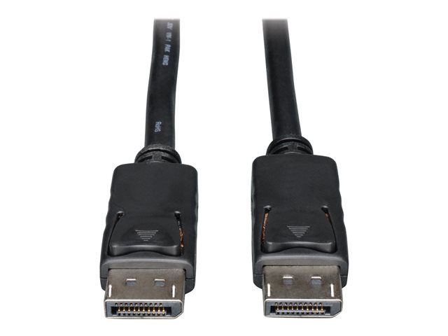 Eaton Tripp Lite Series DisplayPort Cable with Latching Connectors, 4K (M/M), Black, 20 ft. (6.09 m) - DisplayPort cable - 6.1 m