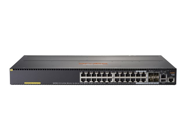 HPE Aruba 2930M 24G POE+ 1-Slot - Switch - L3 - Managed - 20 x 10/100/1000 (PoE+) + 4 x combo Gigabit SFP - rack-mountable - PoE+ (720 W)
