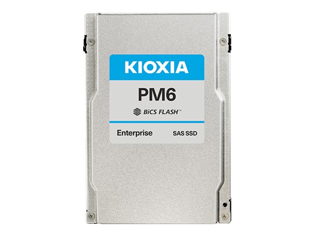KIOXIA PM6-R Series KPM6VRUG15T3 - SSD - Enterprise, Read Intensive - 1536 GB - SAS 24Gb/s