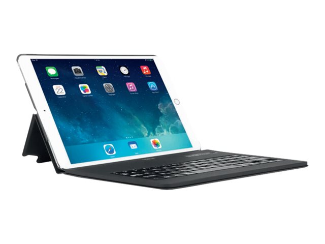 Mobilis Origine - keyboard and folio case - French - black Input Device