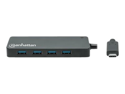 USB-C DOCK/HUB 7-PORT- 7X USB-A USB 3.0 BUS POWER BLACK
