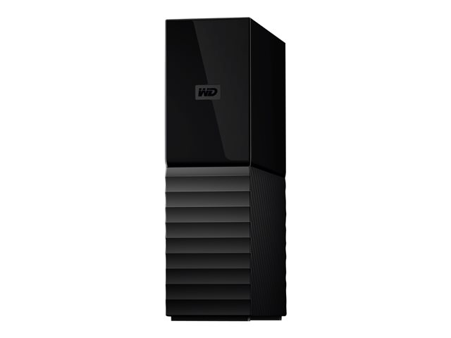 WD My Book WDBBGB0180HBK - Hard drive - encrypted - 18 TB - external (desktop) - USB 3.0 - 256-bit AES - black