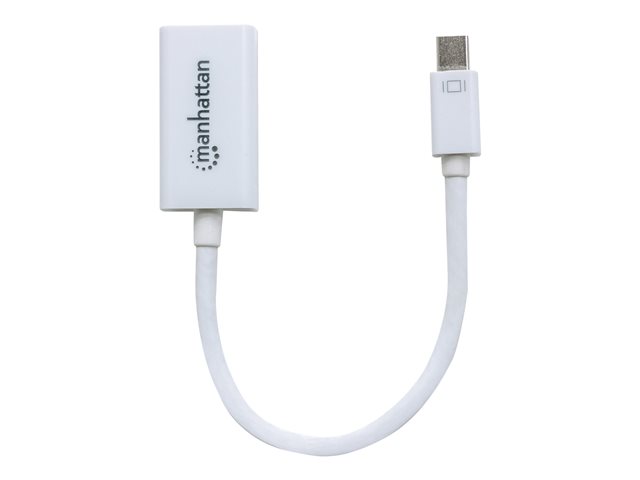 MINI DISPLAYPORT TO HDMI ADAPT- 17CM 1080P/60HZ MALE/FEMALE WHI
