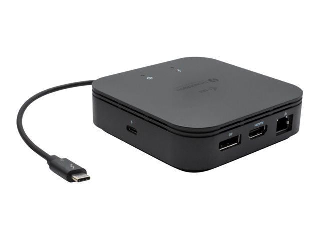 i-Tec USB-C Dual Display Docking Station with Power Delivery - docking station - USB-C / Thunderbolt 3 - HDMI, DP - 1GbE