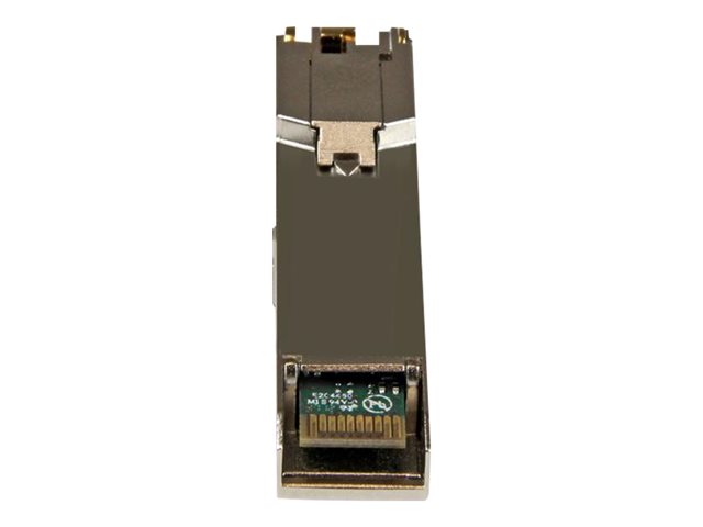 StarTech.com 10 Pack of HPE J8177C Compatible SFP Module, 1000BASE-T, SFP to RJ45 Cat6/Cat5e, 1GE Gigabit Ethernet SFP, RJ-45 (Copper) 100m, HPE 1810, 1820, 2530, Mini GBIC Transceiver - Lifetime Warranty (J8177C10PKST) - SFP (mini-GBIC) transceiver modul