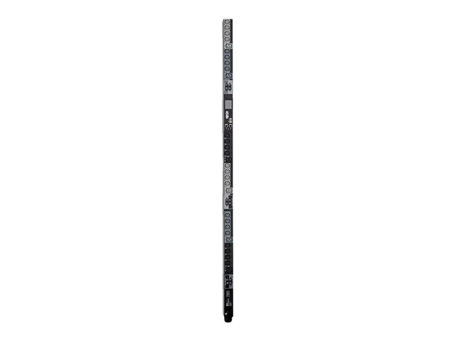 Tripp Lite 27.7kW 3-Phase Switched PDU, LX Platform Interface, 220/230V Outlets (24 C13/6 C19), Touchscreen LCD, IEC 309 63A Red 380/400V, 0U, TAA - power distribution unit - 27.7 kW - TAA Compliant