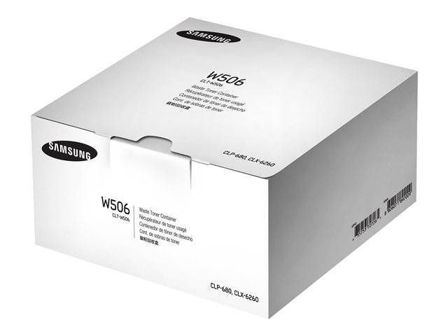 HP CLT-W506 - Black, yellow, cyan, magenta - waste toner collector - for Samsung CLP-680, CLX-6260, ProXpress SL-C4010, SL-C4062