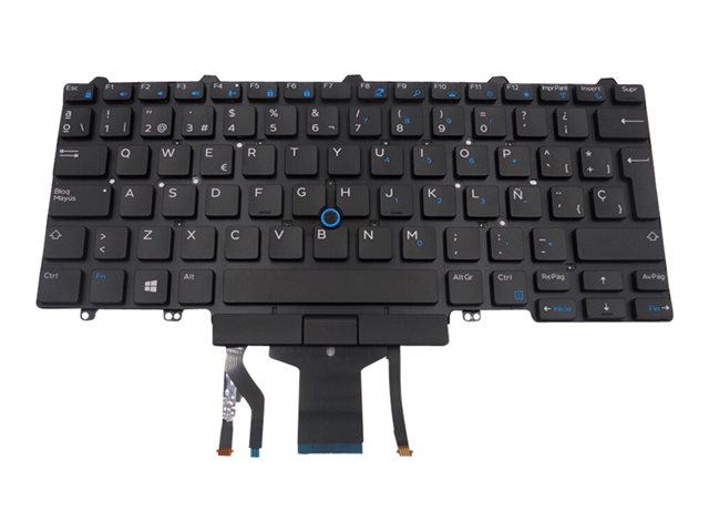 Origin Storage - notebook replacement keyboard - Spanish - black Input Device