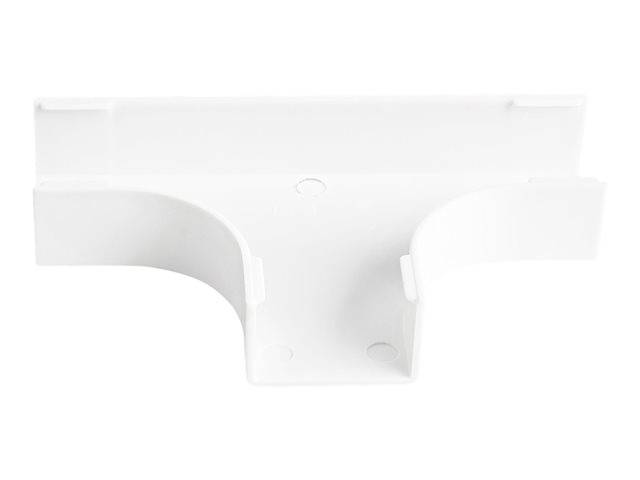Startech 20 Pack Cable Raceway T Connector for CBMWWD1911, Cable Management Accessories, 3 Way Raceway Fitting Connectors, T Type Connector, Wiring Duct Tee Connector, UL Listed - ABS Plastic, UL94 HB (CBMWWD1911T) - Cable raceway T connector - white - TA