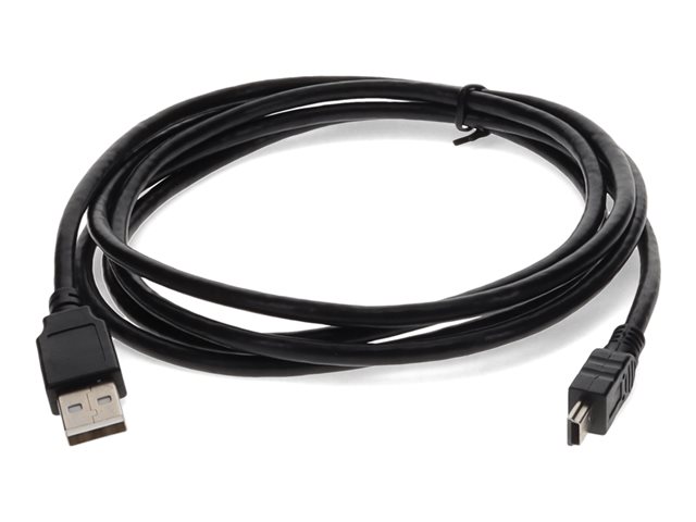 USB 2.0 (A)/MINI-USB 2.0 (B) 6FT M/M BLACK CABLE