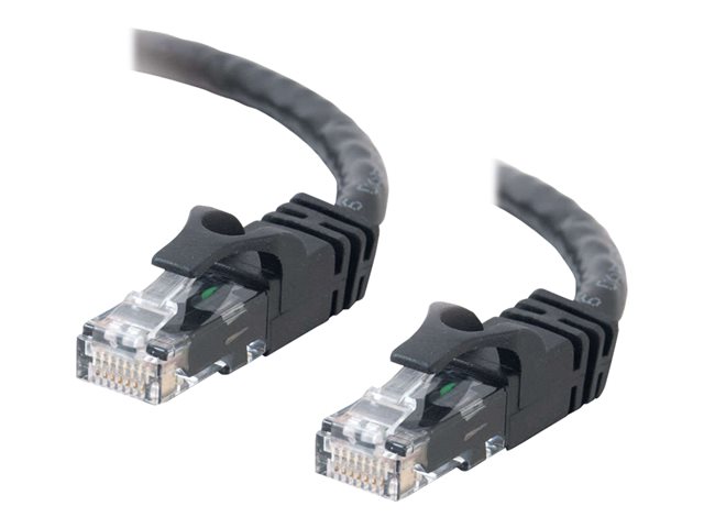 C2G Cat6 Booted Unshielded (UTP) Crossover Patch Cable - crossover cable - 7 m - black