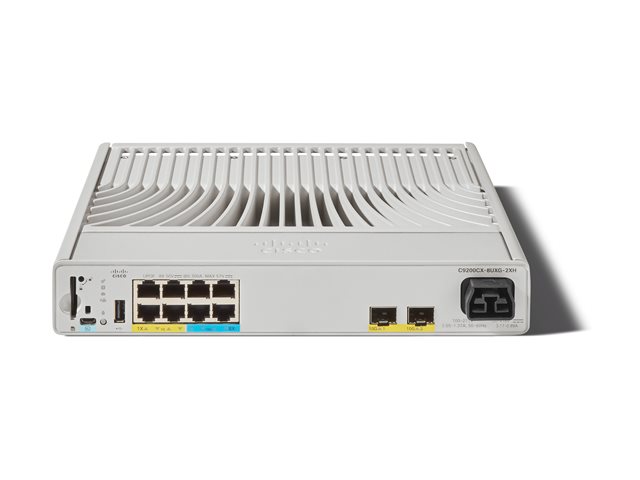 Cisco Catalyst 9200CX - Network Essentials - switch - compact - 8 ports - Managed - rack-mountable