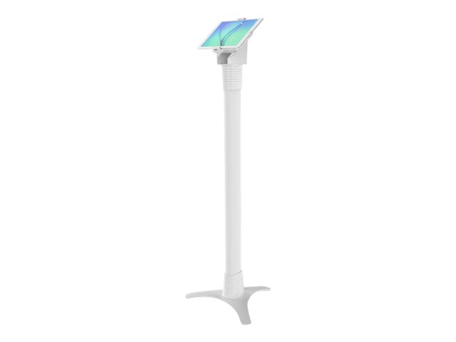 Compulocks iPad Air M2 & M3 13", Apex Enclosure Rolling Cart - Rise Freedom Extended White - Mounting kit (enclosure, cart stand) - for tablet - extended - lockable - medical - high-grade aluminium - white - screen size: 13" - for Apple 13-inch iPad Air (