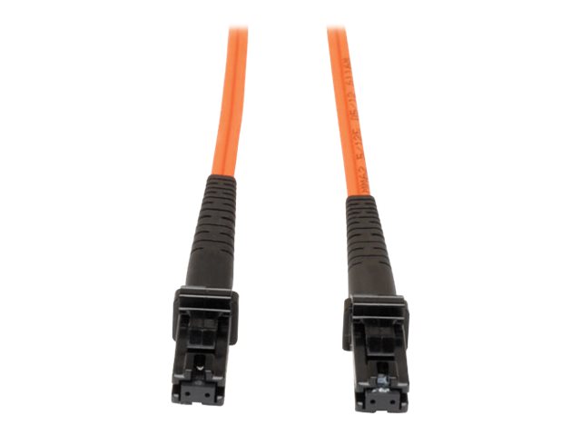 Eaton Tripp Lite Series Duplex Multimode 62.5/125 Fiber Patch Cable (MTRJ/MTRJ), 1M (3 ft.) - patch cable - 1 m - orange