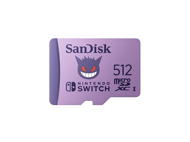 SanDisk - flash memory card - 512 GB - microSDXC UHS-I