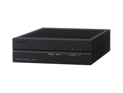Sony ZRA-R1 - Receiver - fibre optic - SFP+ / RJ-45 - up to 300 m - for Sony ZRD-B12A, ZRD-B15A, ZRD-BH12D, ZRD-BH15D, ZRD-C12A, ZRD-C15A, ZRD-CH12D, ZRD-CH15D