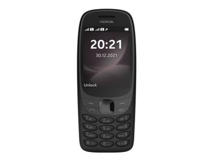Nokia 6310 - black - feature phone - 8 MB - GSM